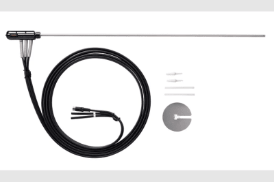 TUBO DE PITOT DE ACERO INOXIDABLE LONGITUD DE 750MM PARA LA MEDICION DE LA VELOCIDAD DE FLUJO INCL. MEDICION DE LA TEMPERATURA-TESTO, 0635 20421
