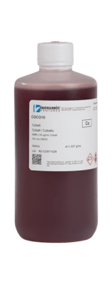 10,000ug/mL COBALT 500mL-ISO 17034 (INC IGV)