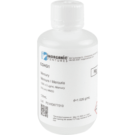 1000 ug/mL MERCURIO 125 ml 125 ML-INORGANIC VENTURES, CGHG1-125ML (INC IGV)1