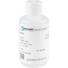 ESTANDAR DE LITIO 125ML-INORGANIC VENTURES (INC IGV)