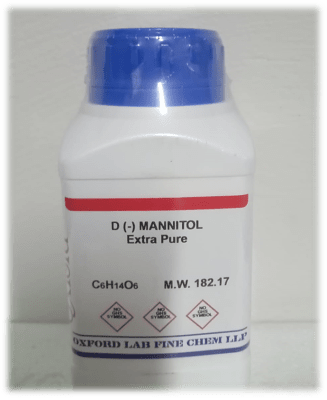 D MANNITOL 98% EXTRA PURE (Inc IGV)