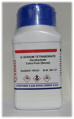 di-SODIUM TETRABORATE DECAHYDRATE 99% EXTRA PURE (Inc IGV)1