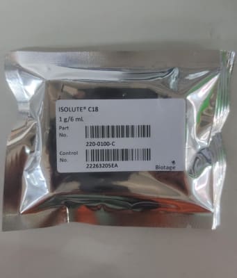 Columnas y placas de pocillos SPE Isolute C18 PQ30 (INC IGV)