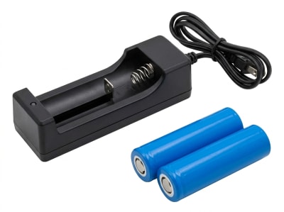 Cargador Individual de Baterías de Litio 18650 ( INC IGV)