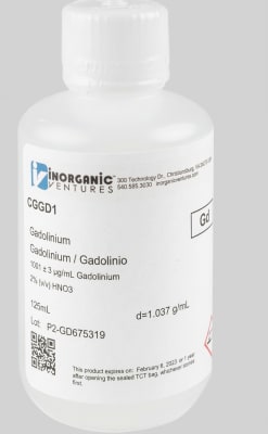 1000ug/mL GADOLINIUM 125mL (INC IGV)