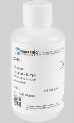1000ug/mL EUROPIUM 125mL (INC IGV)1