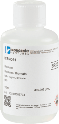 1000ug/mL BROMATE 125mL-ISO 17034 (INC IGV)