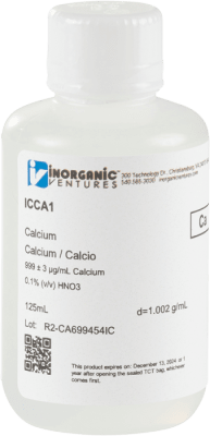 1000ug/mL CALCIUM 125mL ISO 17034 (INC IGV)