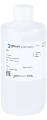 1000ug/mL FLUORIDE 500mL- ISO 17034 (INC IGV)