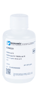 1000ug/mL NITRITE AS N 125mL-INORGANIC VENTURES, ICNNO21-125ML (INC IGV)