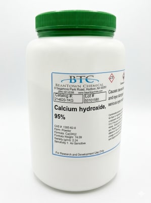CALCIUM HYDROXIDE, 95% ( INC IGV)