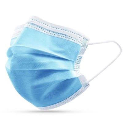 MASCARILLA CELESTE 3 PLIEGUES PQ50 (INC IGV)