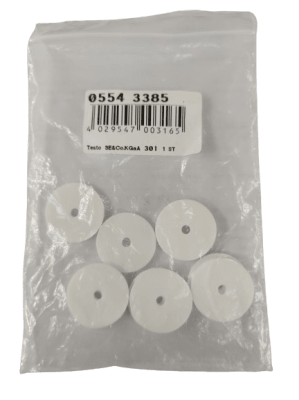 FILTRO DE PARTICULAS PARA SONDA DE COMBUSTION BLANCO (10 UND)-TESTO, 0554 3385 (INC IGV)