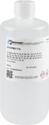 10 ppm 43 Element ICP Calibration/Quality Control Standard-INORGANIC VENTURES (INC IGV)