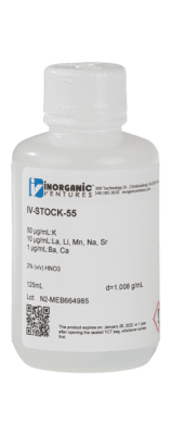 PerkinElmer ICP-OES VIS Wavecal Solution ISO 17034 (INC IGV)