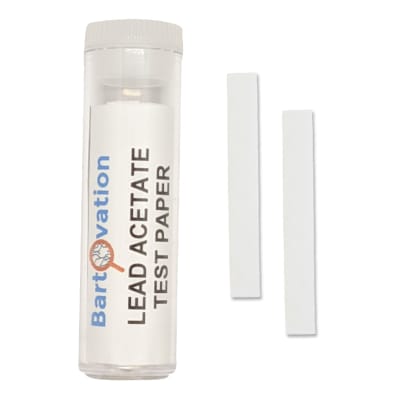 TIRAS DE PRUEBA DE ACETATO DE PLOMO 100/Pk. (Inc. IGV)