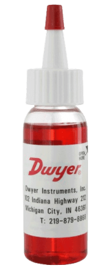 RED GAGE FLUID /424-10,3/4OZ./MANOMETERS- DYWER, A-101 (INC IGV)1