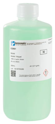 1000ug/mL NICKEL 500mL-ISO 17034 (INC IGV)1