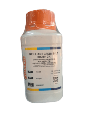 BRILLIAN GREEN BILE BROTH 2% (BRILLIANT GREEN LACTOSE BILE BROTH 2%) (INC IGV)
