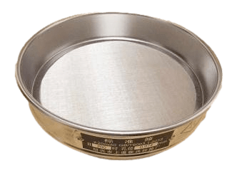 TAMIZ DE PRUEBA ESTÁNDAR DE LABORATORIO DE ACERO INOXIDABLE DE 20 CM CON ABERTURA DE 1 MM Y MALLA 18 (INC IGV)1