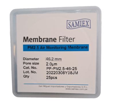 MEMBRANE FILTER PM2.5- 46.2MM / 2.0UM- SAMIEX (INC IGV)