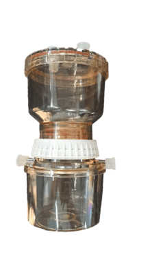 300-4000 REUSABLE FILTER HOLDERS WITH RECEIVER PSF 47 MM 250 ML -NALGENE (INC IGV)