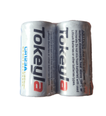 PILAS CR123A 123A Lithium Batteries 1400mAh 3.0V Li-ion-TOKEYLA (INC IGV)1