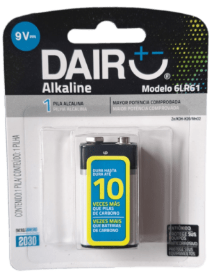 PILA 6LR61-BATERIA 9V (INC IGV)