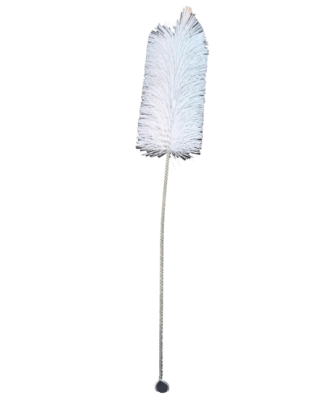 White PP + Iron thread, head 18cm, rod  24cm (INC IGV)