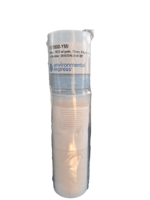 FILTERS-MCE W/PADS,37MM,08 UM, SHORT TUBE, 100PK (INC IGV)