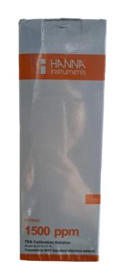 Solución calibración TDS 1500 mg (INC IGV)