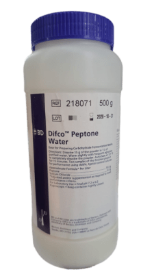 DIFCO PEPTONE WATER 500G-BD, 218071 (INC IGV)2