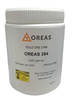 GOLD ORE CRM 0.207 PPM AU-OREAS, OREAS 294 (INC IGV)