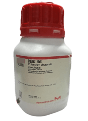 POTASSIUM PHOSPHATE MONOBASIC-SIGMA ALDRICH, P0662-25G (INC IGV)1