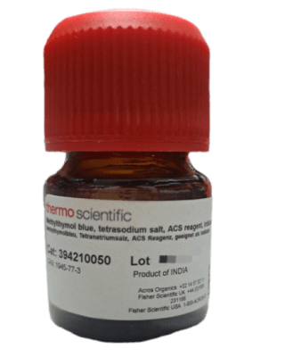 AZUL DE METILTIMOL SAL TETRASÓDICA 5G-THERMO SCIENTIFIC, 394210050 (INC IGV)1