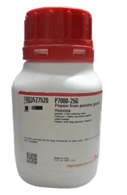 PEPSIN FROM PORCINE GASTRIC MUCOSA-SIGMA ALDRICH,P7000-25G (INC IGV)1