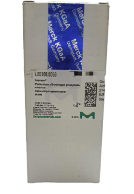POTASSIUM DIHYDROGEN PHOSPHATE ANHYDROUS 50G-SIGMA ALDRICH, 1.05108.0050 (INC IGV)