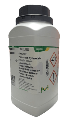 POTASSIUM HYDROXIDE PELLETS FOR ANALYSIS 1KG-SUPELCO,1.05033.1000 (INC IGV)1
