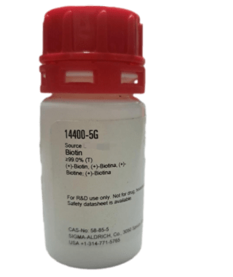 BIOTIN 5G-SIGMA ALDRICH,14400-5G (INC IGV)