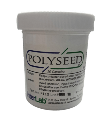 Inóculo de cultivo para DBO, Polyseed, paquete de 50 cápsulas ( INC. IGV)