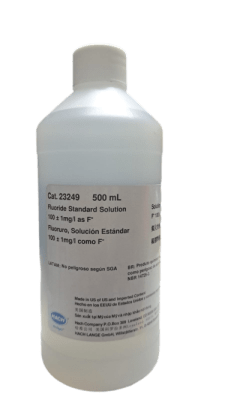 FLUORIDE STANDARD SOLUTION 500ML-HACH, 23249 (INC IGV)1