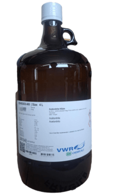ACETONITRILE HISOLV FOR HPLC-SUPER GRADIENT 4L-VWR, BDH83639.400 (INC IGV)