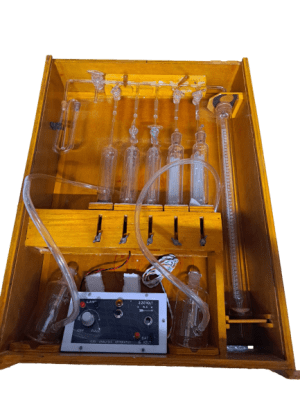 ORSAT 5 PIPETTE GLASS APPARATUS (LAB GLASSWARE) (INC IGV)