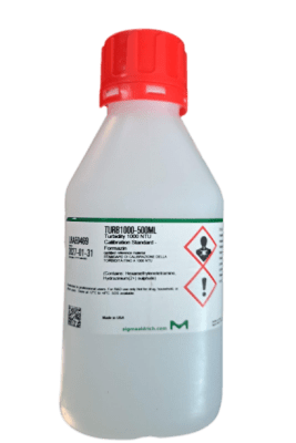 ESTANDAR DE CALIBRACION TURBIDEZ 1000 NTU-SIGMA ALDRICH,TURB1000-500ML (INC IGV)1