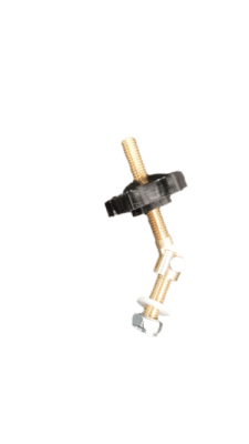 JUEGO DE PERNOS Y TUERCAS DE PLÁSTICO PARA SOPORTE DE FILTRO DE 3