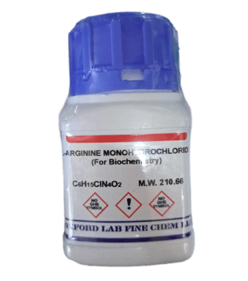 L-ARGININE MONOHYDROCHLORID 100G-OXFORD (INC IGV)