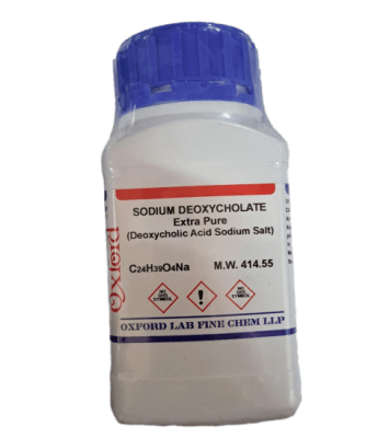 SODIUM DEOXYCHOLATE 90% EXTRA PURE 250G-OXFORD (INC IGV)