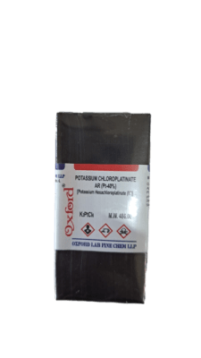 POTASSIUM CHLOROPLATINATE AR 1G-OXFORD (Pt-40%) (INC IGV)