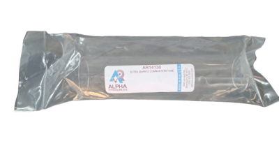 ELTRA QUARTZ COMBUSTION TUBE-ALPHA RESOURCES, AR14130 (INC IGV)
