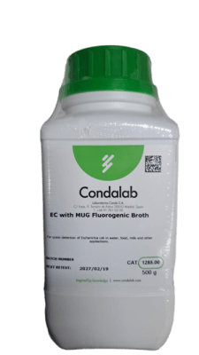 EC WITH MUG FLUOROGENIC BROTH 500G-CONDALAB, 1285 (INC IGV)1